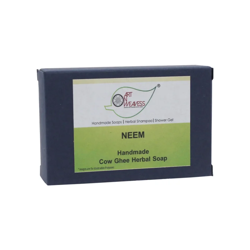 Wholesale Neem Cow Ghee Herbal Soaps Supplier - Beauty & Personal Care by M/S. Artnweaves