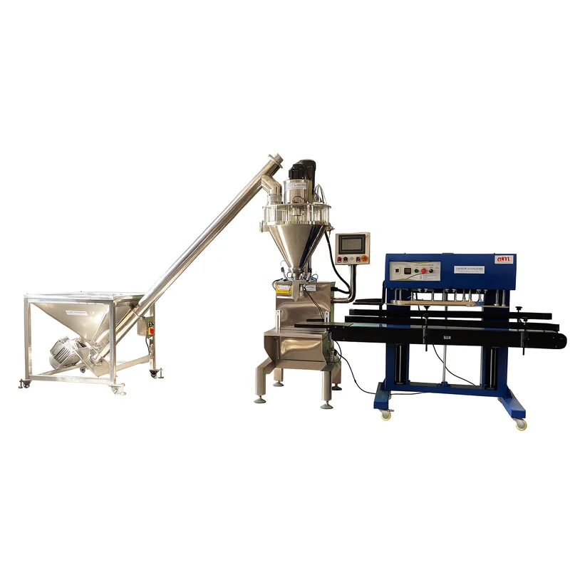 Semi Auto Millets Powder Packing Machine - Machinery & Equipment by Elmec Technopac Machineries Pvt. Ltd.