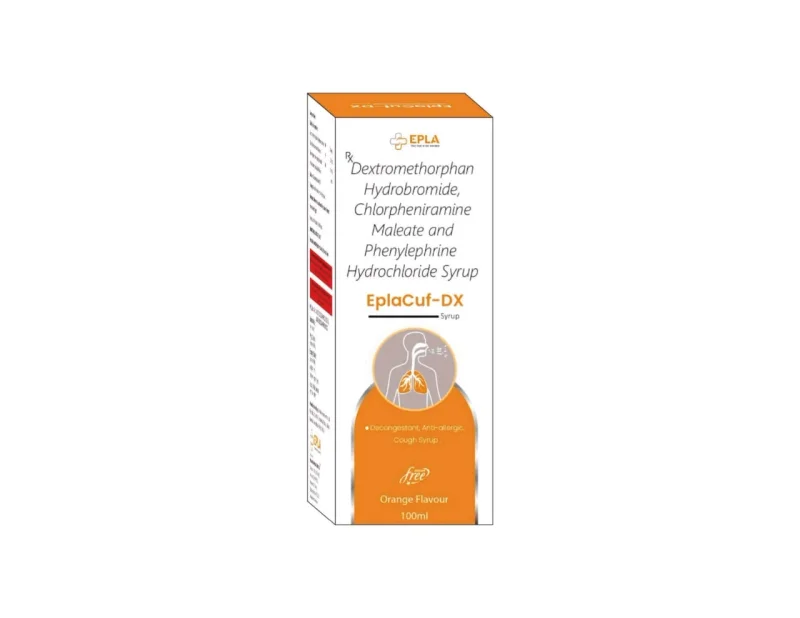 Eplacuf-Dx Pediatric Cough Syrup - Healthcare & Medical by Epla Pharmaceuticals Pvt. Ltd.