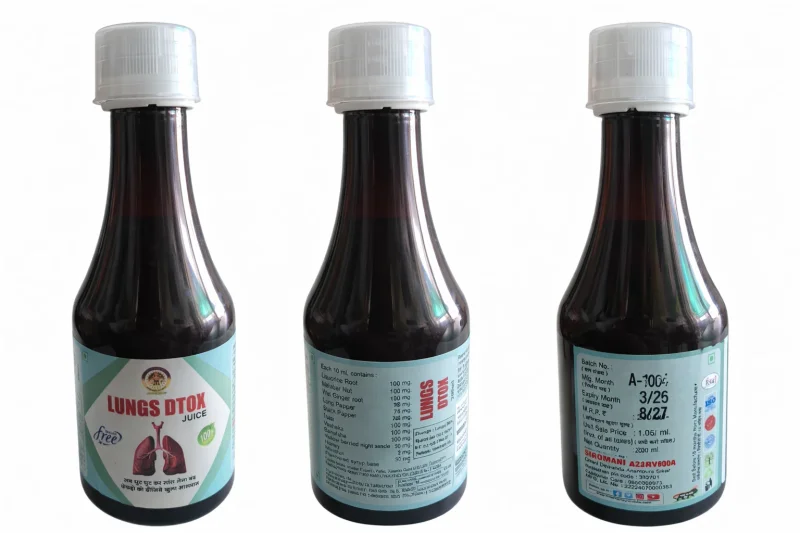 Lungs Dtox Juice - Healthcare & Medical by Siromani Ayurved