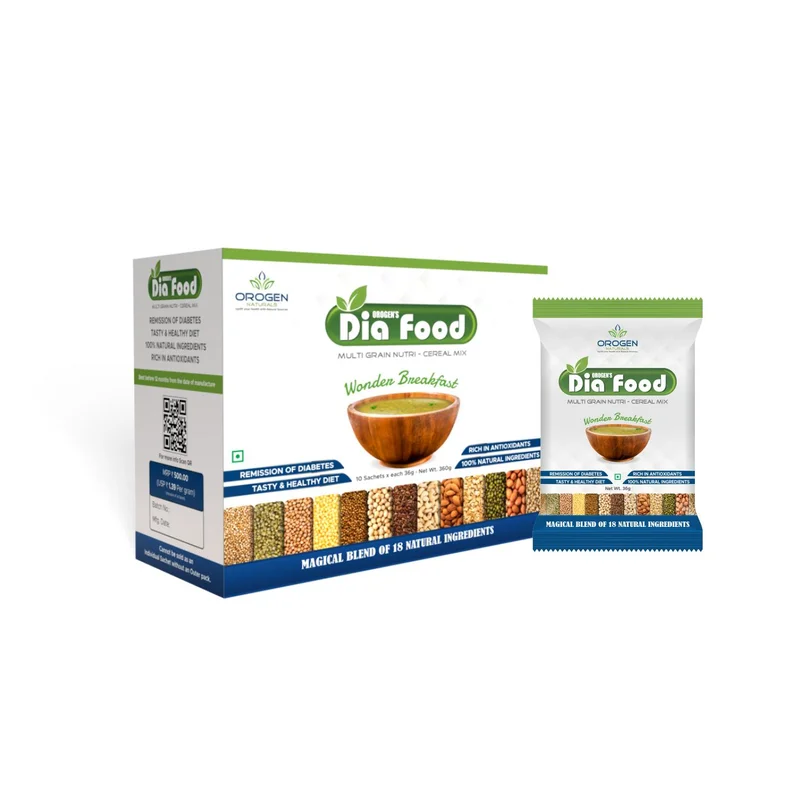 Orogen Naturals Dia Food Cereal Mix Powder - Healthcare & Medical by Orogen Naturals
