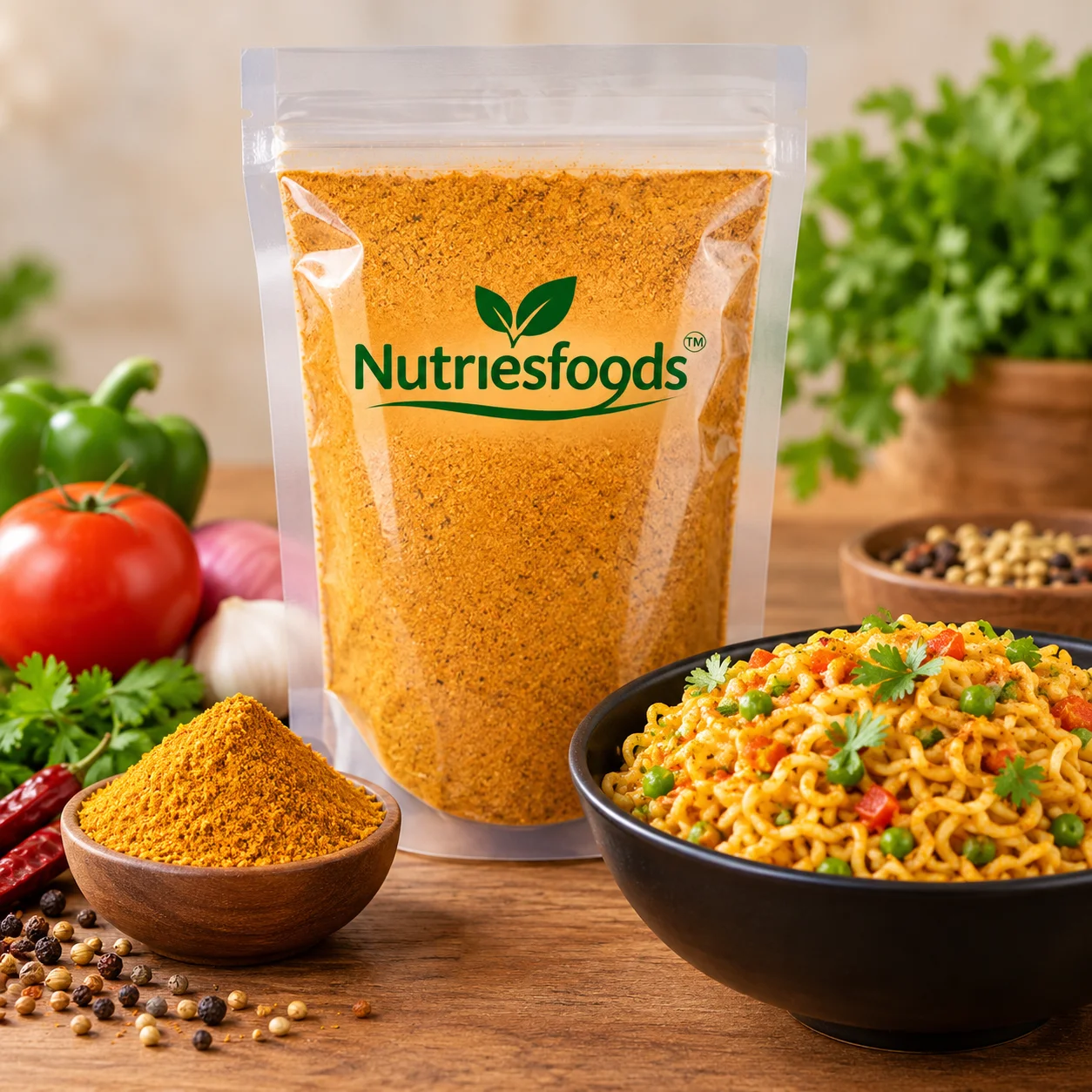 Organic Noodles Masala - Food & Agriculture by Nutriesfoods