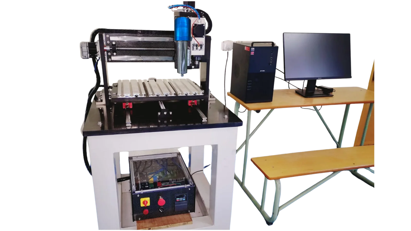 Pcbmaker 5040 40K 3-Axis Cnc Machine - Machinery & Equipment by Akriti Precision Systems Pvt. Ltd.