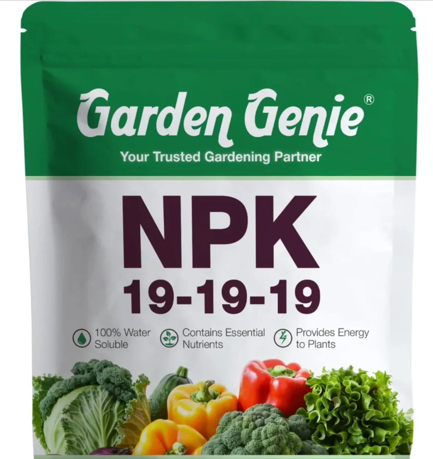 Garden Genie 19-19-19 NPK Water Soluble Fertilizer - Food & Agriculture by Shree Ram Manufacturing and Consultancy