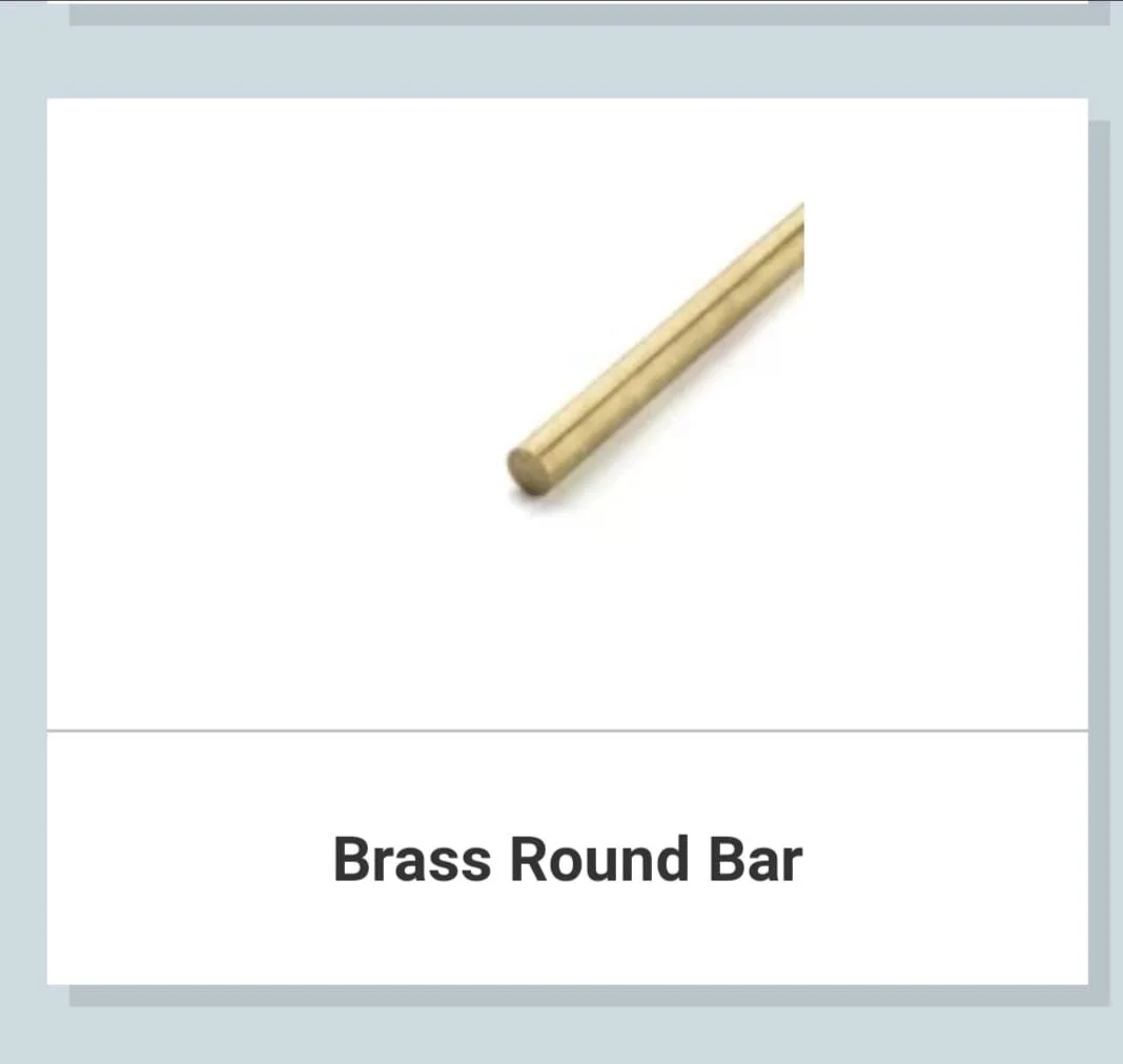 Brass Round Bar - Metals & Alloys by Hind Corp.