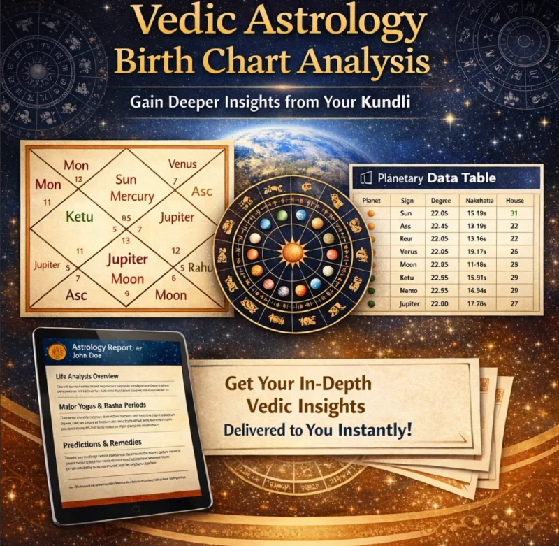 Vedic Astrology Birth Chart Analysis Service - Business & Professional Services by Sai Astro Consultancy