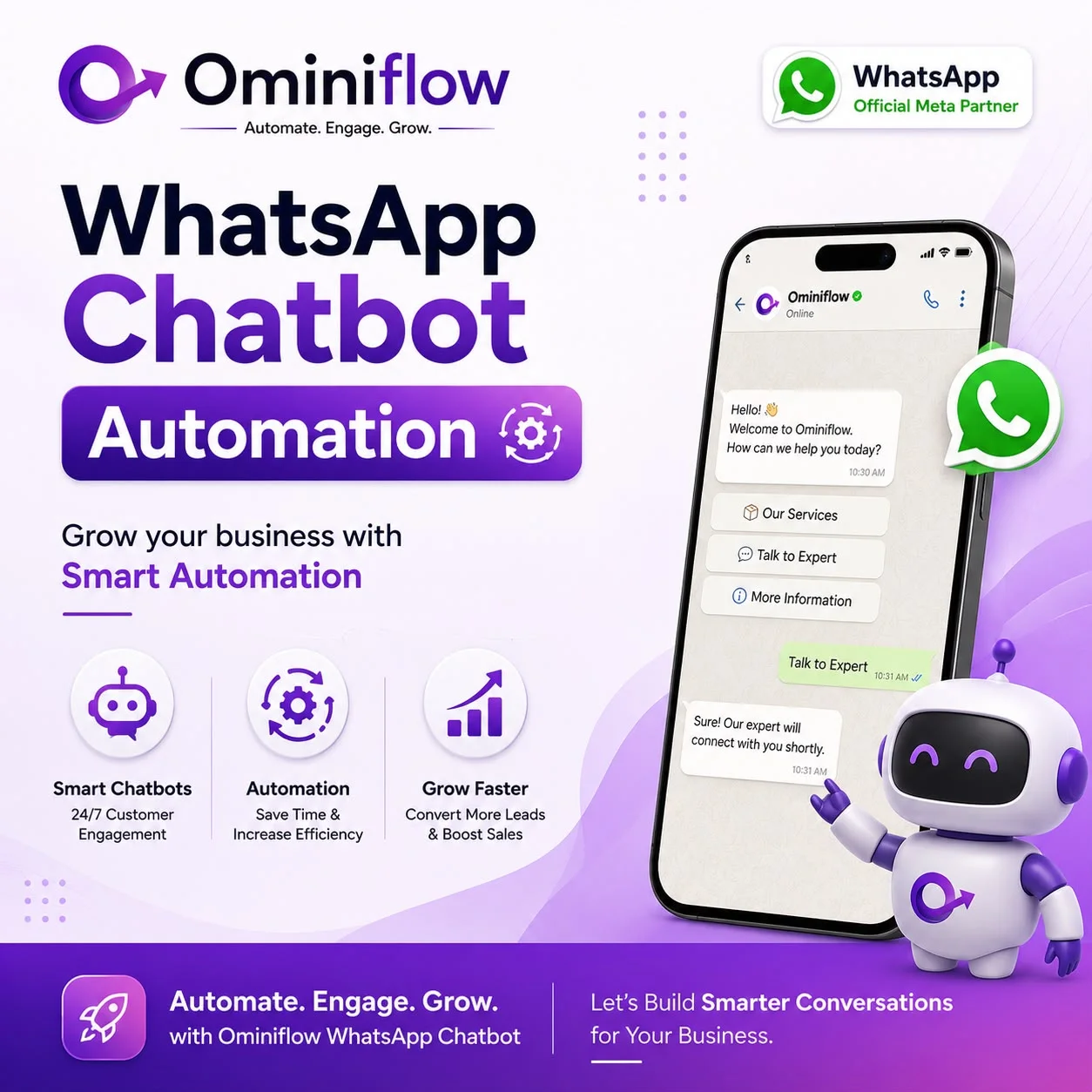 "API Automation & Ai Chatbot Services" - Business & Professional Services by Ominiflow Enterprises