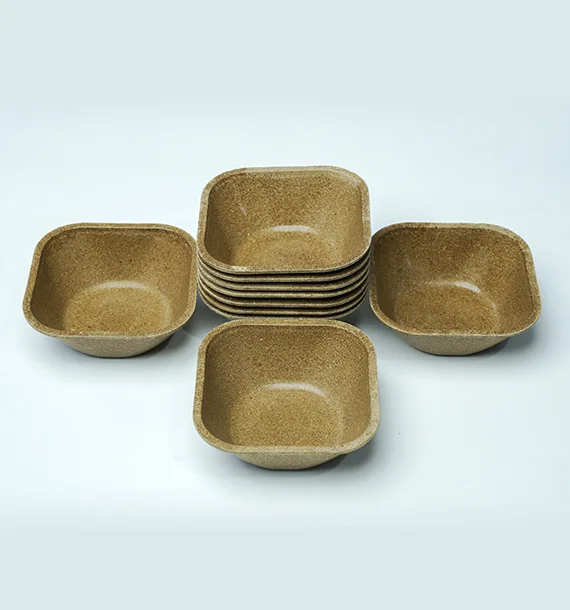 Rice Husk Disposable Ice Cream Cups - Packaging & Printing by Winmatech Solutions