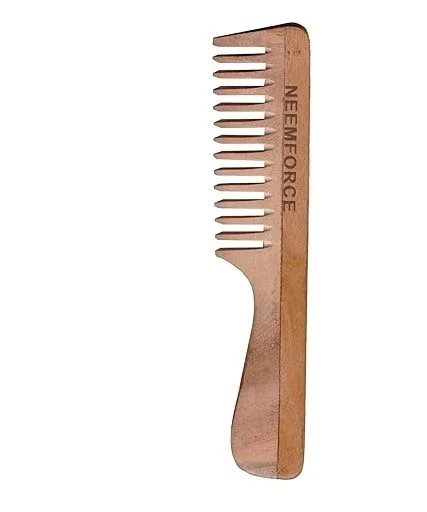 Wholesale Wooden Wide Tooth Comb for Curly Hair - Beauty & Personal Care by M/S. Humanity Consumer Care