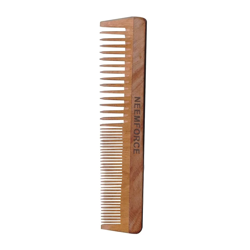 Neem Wooden Comb 8.5inch Cunky Slim - Beauty & Personal Care by M/S. Humanity Consumer Care