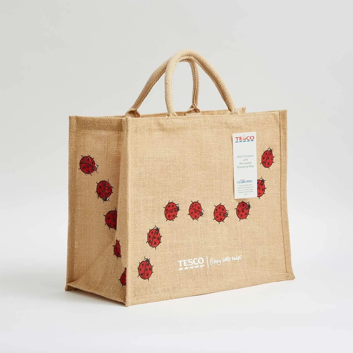 Printed Jute Bag - Footwear, Bags & Leather Goods by Ibni Pvt. Ltd.