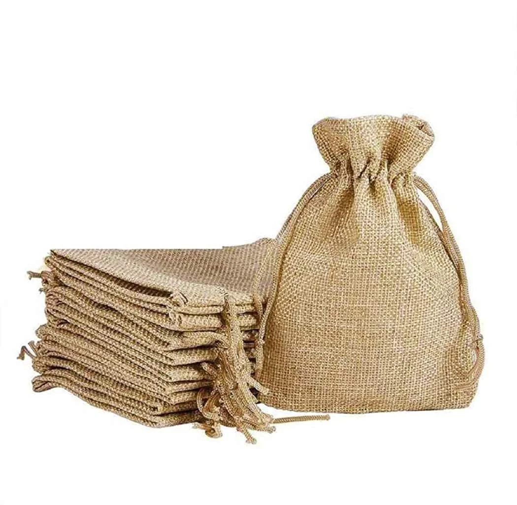 Jute Pouch Bags - Footwear, Bags & Leather Goods by Ibni Pvt. Ltd.