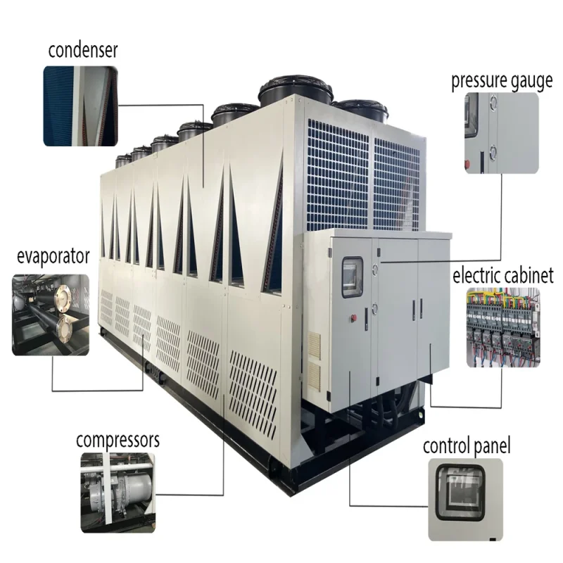 Air Cooled Screw Chiller - Machinery & Equipment by Aquatech Plus Pvt. Ltd.