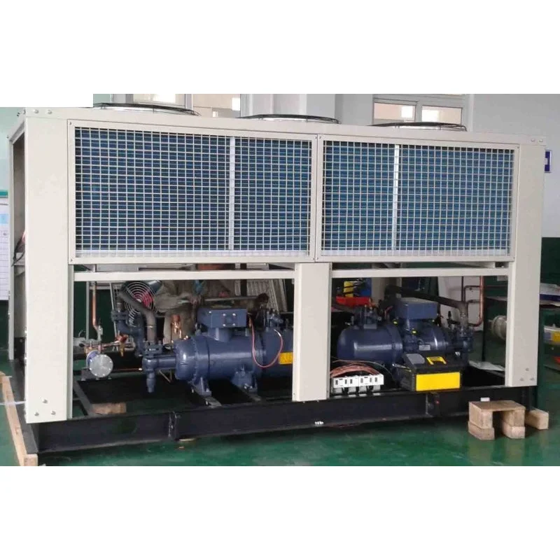 80 TR Air Cooled Screw Chiller - Machinery & Equipment by Aquatech Plus Pvt. Ltd.