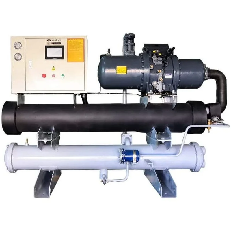 80 TR Water Cooled Screw Chiller - Machinery & Equipment by Aquatech Plus Pvt. Ltd.