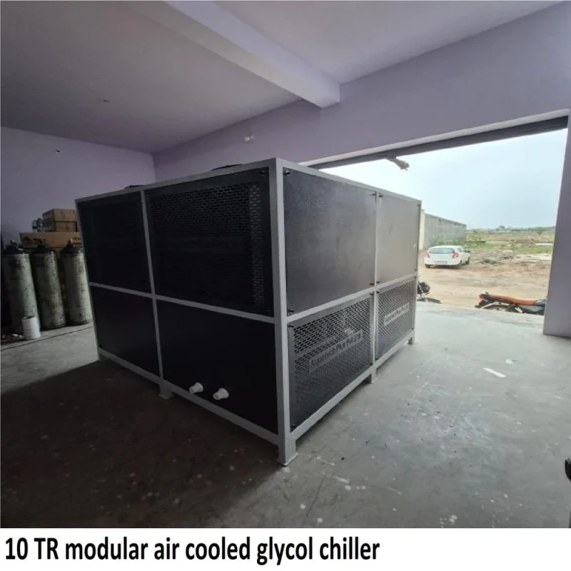 10 TR Modular Air Cooled Glycol Chiller - Machinery & Equipment by Aquatech Plus Pvt. Ltd.