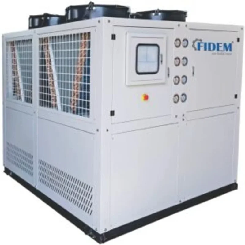 50 TR Air Cooled Screw Compressor Chiller - Machinery & Equipment by Aquatech Plus Pvt. Ltd.