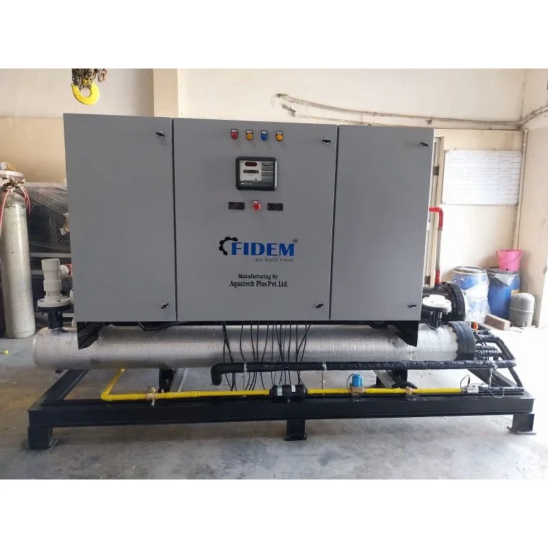 170 Tr Water Cooled Screw Chiller - Machinery & Equipment by Aquatech Plus Pvt. Ltd.