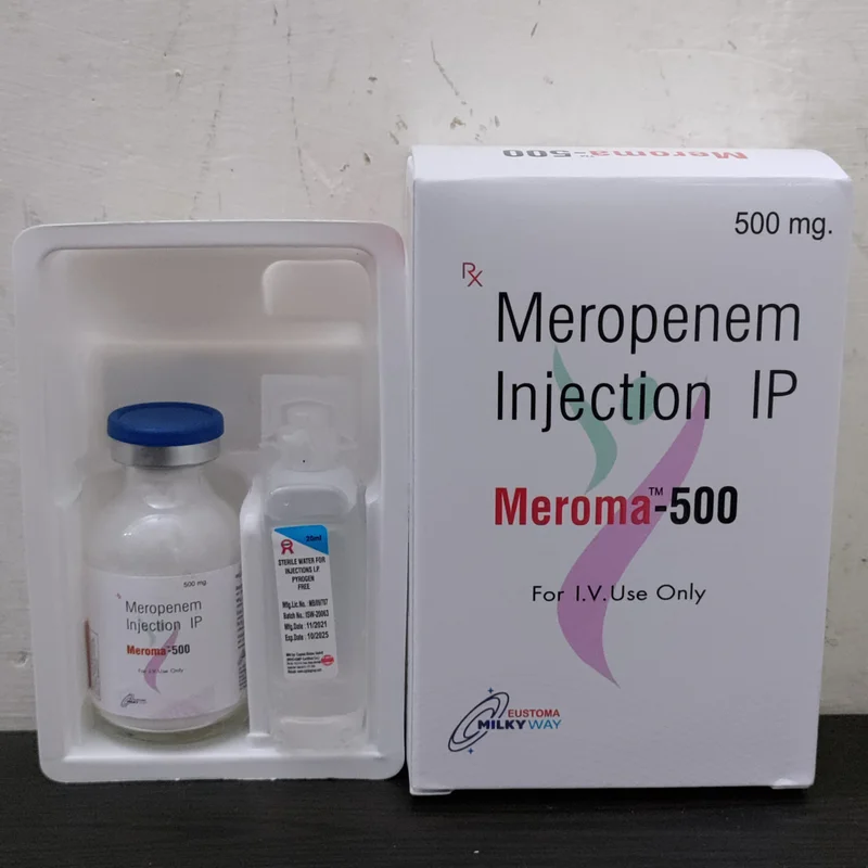 Meropenem 500mg Injection - Healthcare & Medical by Eustoma Laboratories Pvt. Ltd.