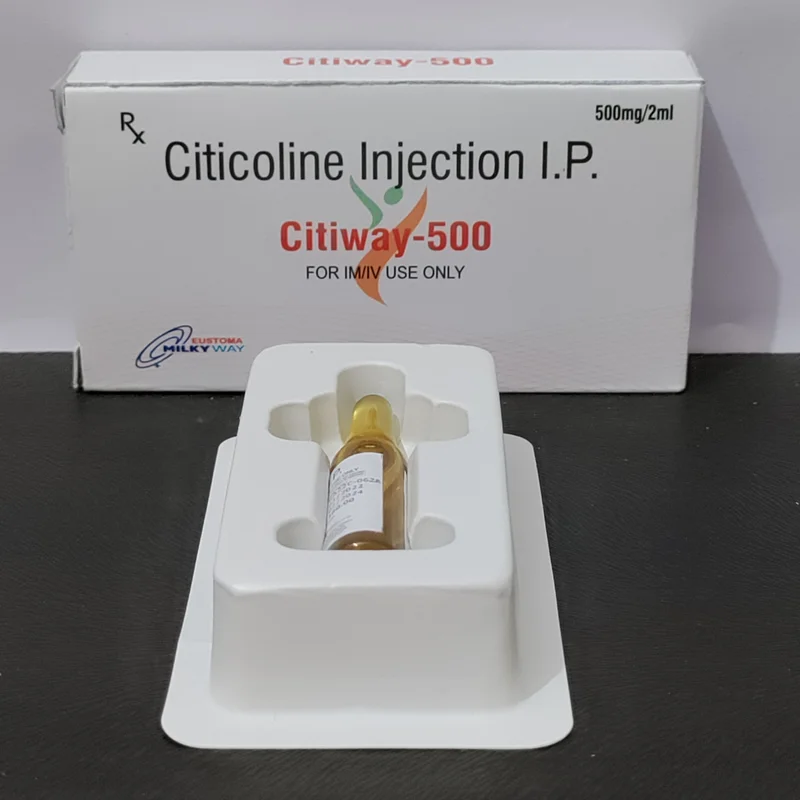 Citiway-500 Injection (citicoline 500mg ) - Healthcare & Medical by Eustoma Laboratories Pvt. Ltd.