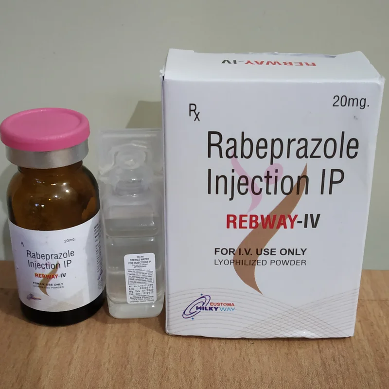 Rabeprazole 20mg Lyophilized Powder for Injection - Healthcare & Medical by Eustoma Laboratories Pvt. Ltd.