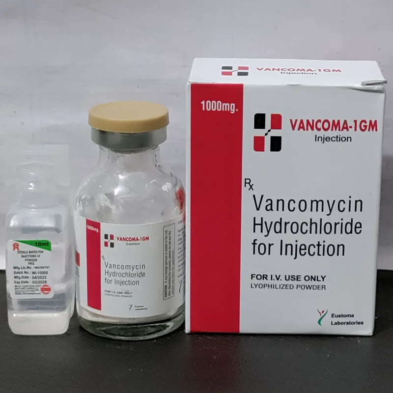 Vancomycin 1gm Injection - Healthcare & Medical by Eustoma Laboratories Pvt. Ltd.