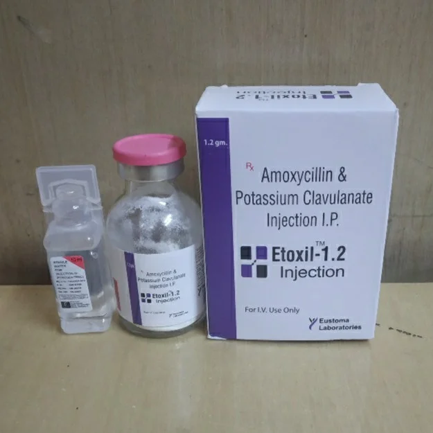 Amoxicillin and Potassium Clavulanate Injection - Healthcare & Medical by Eustoma Laboratories Pvt. Ltd.