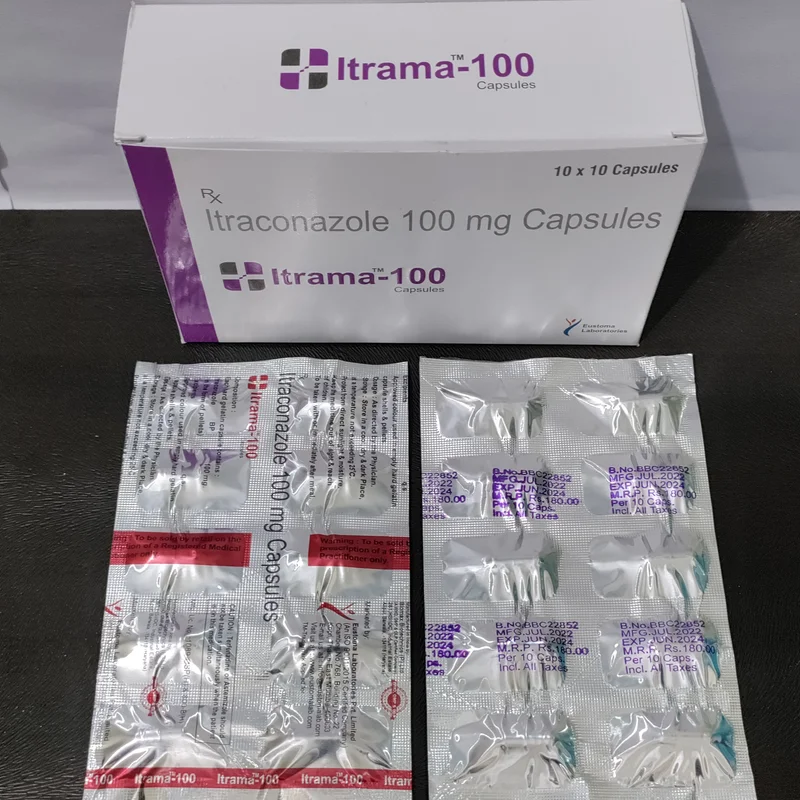 Itrama-100 Capsule ( Itraconazol 100mg) - Healthcare & Medical by Eustoma Laboratories Pvt. Ltd.