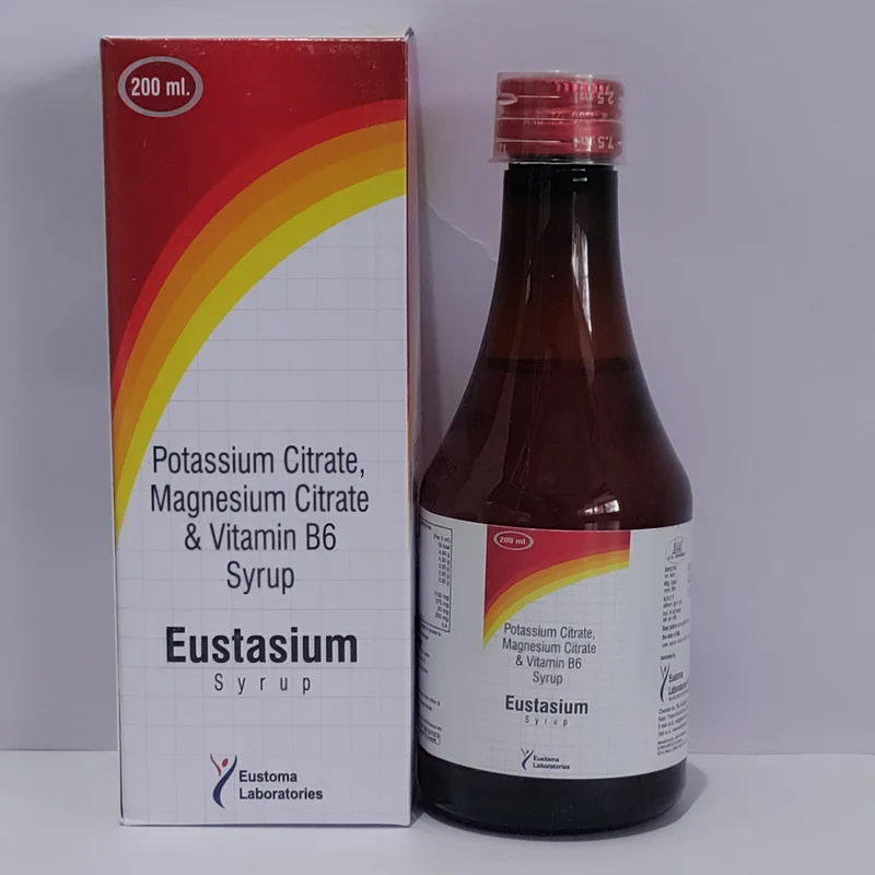 Potassium Citrate Magnesium Citrate Vitamin B6 Syrup - Healthcare & Medical by Eustoma Laboratories Pvt. Ltd.