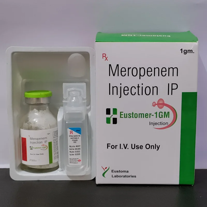 Meropenem 1gm Injection - Healthcare & Medical by Eustoma Laboratories Pvt. Ltd.