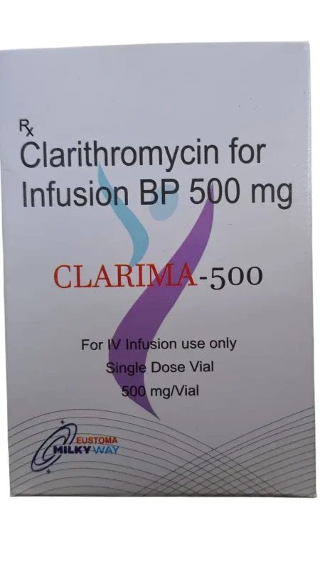 Clarithromycin 500mg Injection - Healthcare & Medical by Eustoma Laboratories Pvt. Ltd.