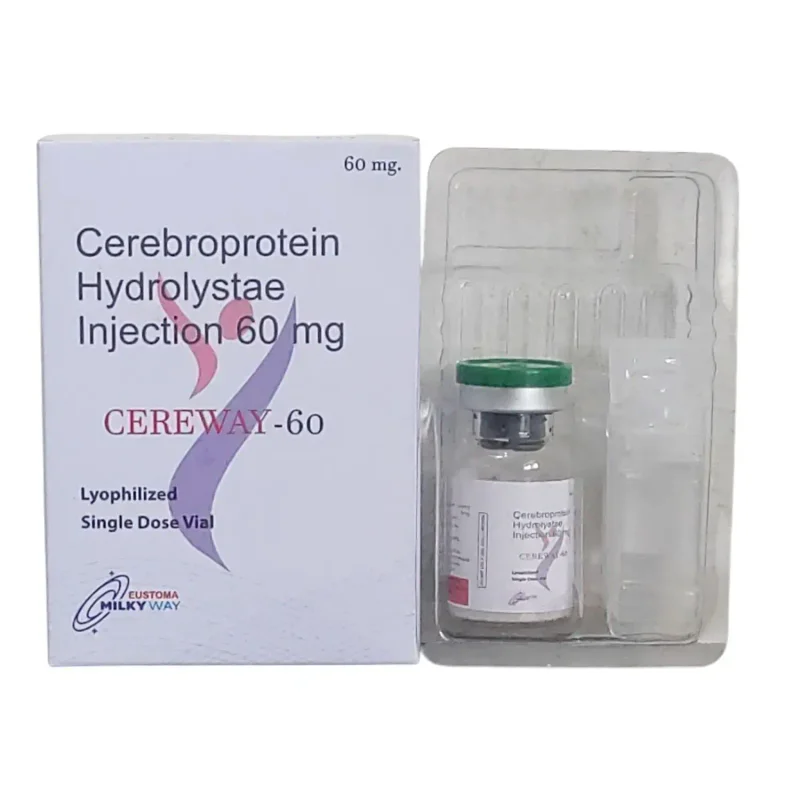 Cerebroprotein Injection 60 Mg - Healthcare & Medical by Eustoma Laboratories Pvt. Ltd.