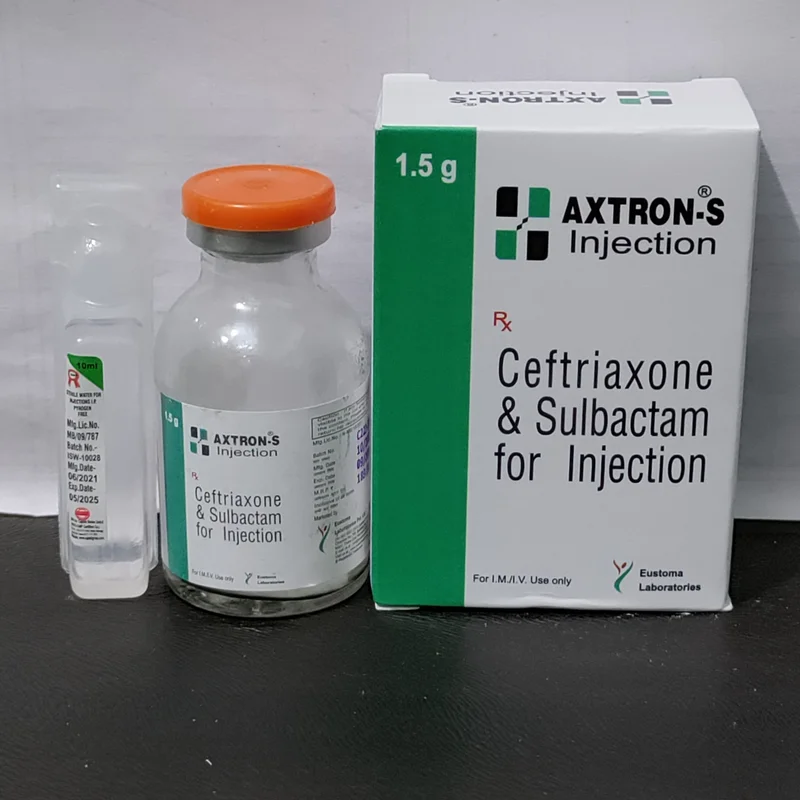 Ceftriaxone and Sulbactum 1500gm Injection - Healthcare & Medical by Eustoma Laboratories Pvt. Ltd.