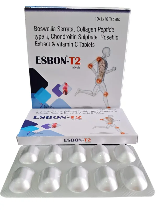 Boswellia Collagen Peptide Tablets with Joint Support - Healthcare & Medical by Eustoma Laboratories Pvt. Ltd.