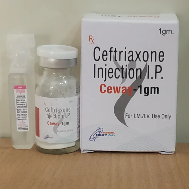 Ceftriaxone 1000mg Injection - Healthcare & Medical by Eustoma Laboratories Pvt. Ltd.