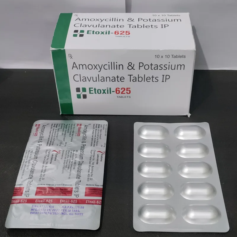 Etoxil-625 Amoxycillin & Potassium Clavulanate Tablets - Healthcare & Medical by Eustoma Laboratories Pvt. Ltd.