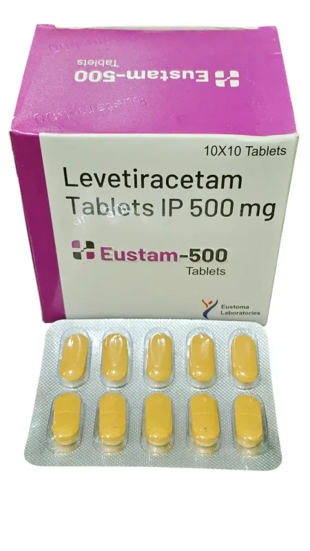 Levetiracetam 500mg Tablet - Healthcare & Medical by Eustoma Laboratories Pvt. Ltd.