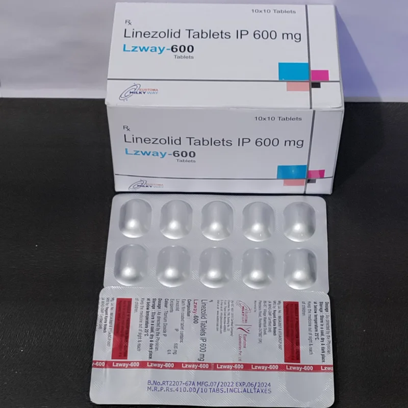 Linzolid 600mg Tablets - Healthcare & Medical by Eustoma Laboratories Pvt. Ltd.