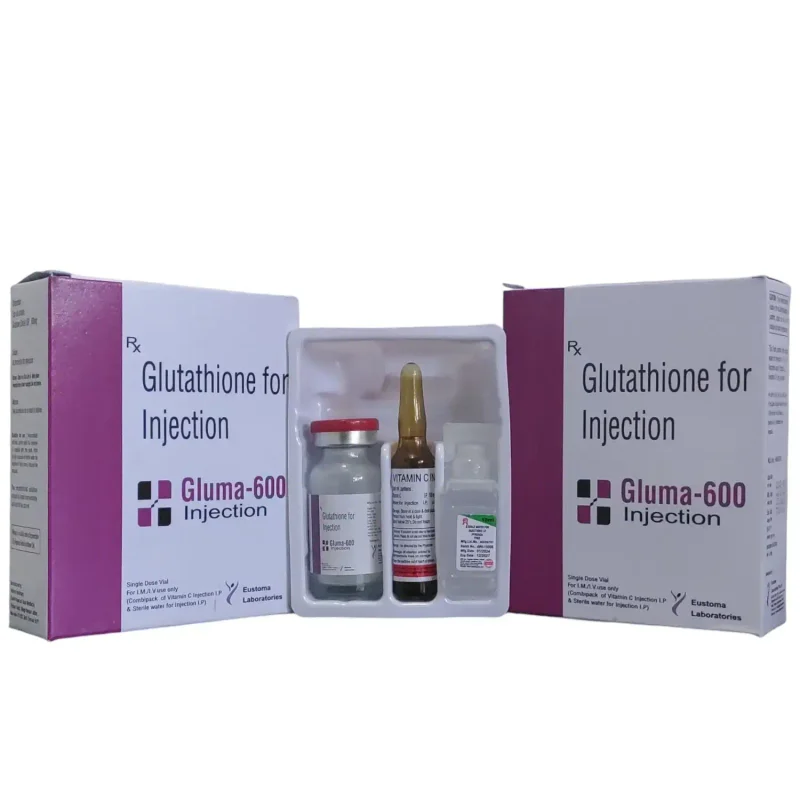 Gluma-600 Injection ( Glutathione Injection) - Healthcare & Medical by Eustoma Laboratories Pvt. Ltd.