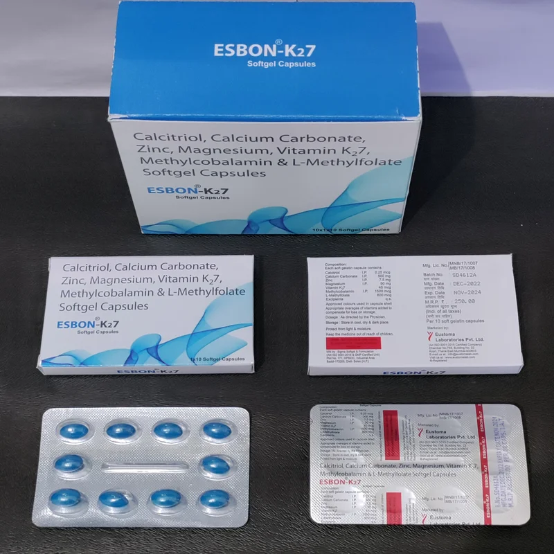 Esbon-K27 Softgel Capsule - Healthcare & Medical by Eustoma Laboratories Pvt. Ltd.