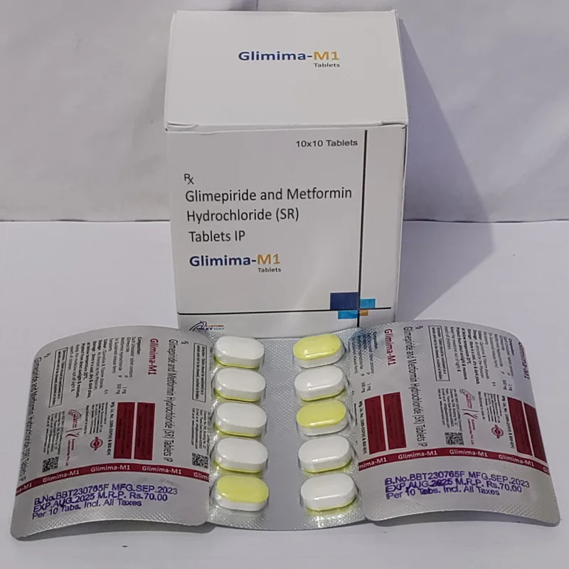 Glimima-M1 Tablets for Type 2 Diabetes - Healthcare & Medical by Eustoma Laboratories Pvt. Ltd.