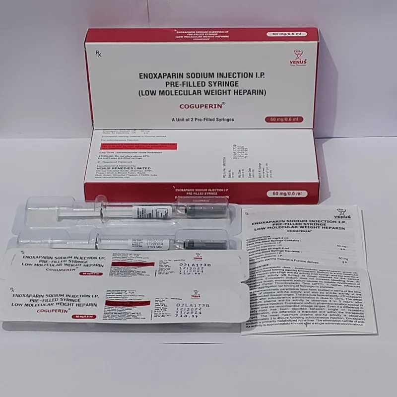 Enoxaparin Sodium 60mg Injection - Healthcare & Medical by Eustoma Laboratories Pvt. Ltd.