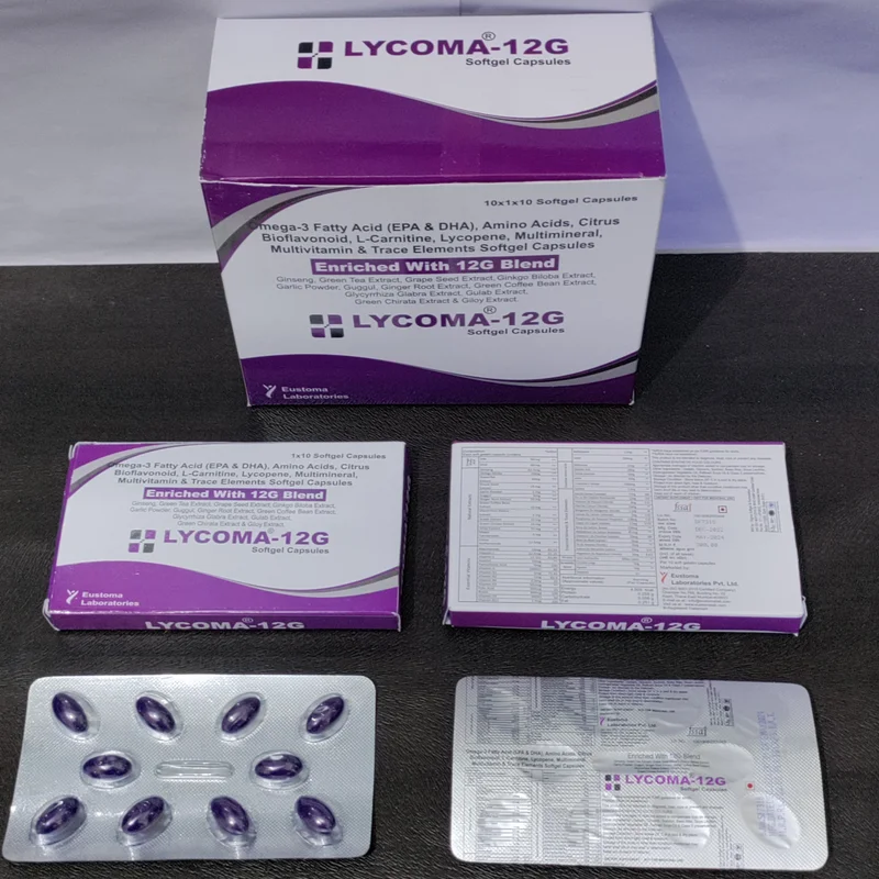 Lycoma 12g Softgel Capsule - Healthcare & Medical by Eustoma Laboratories Pvt. Ltd.