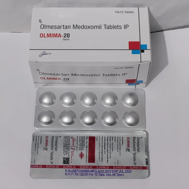 Olmesartan 20mg Tablet - Healthcare & Medical by Eustoma Laboratories Pvt. Ltd.