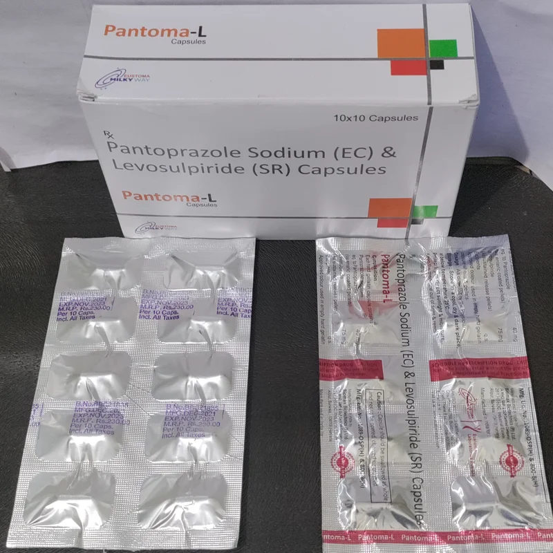 Pantaprazole Levosulpride Sr Capsule - Healthcare & Medical by Eustoma Laboratories Pvt. Ltd.