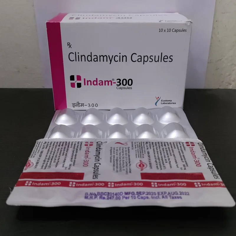 Clindamycin Hydrochloride IP 300mg Tablets - Healthcare & Medical by Eustoma Laboratories Pvt. Ltd.