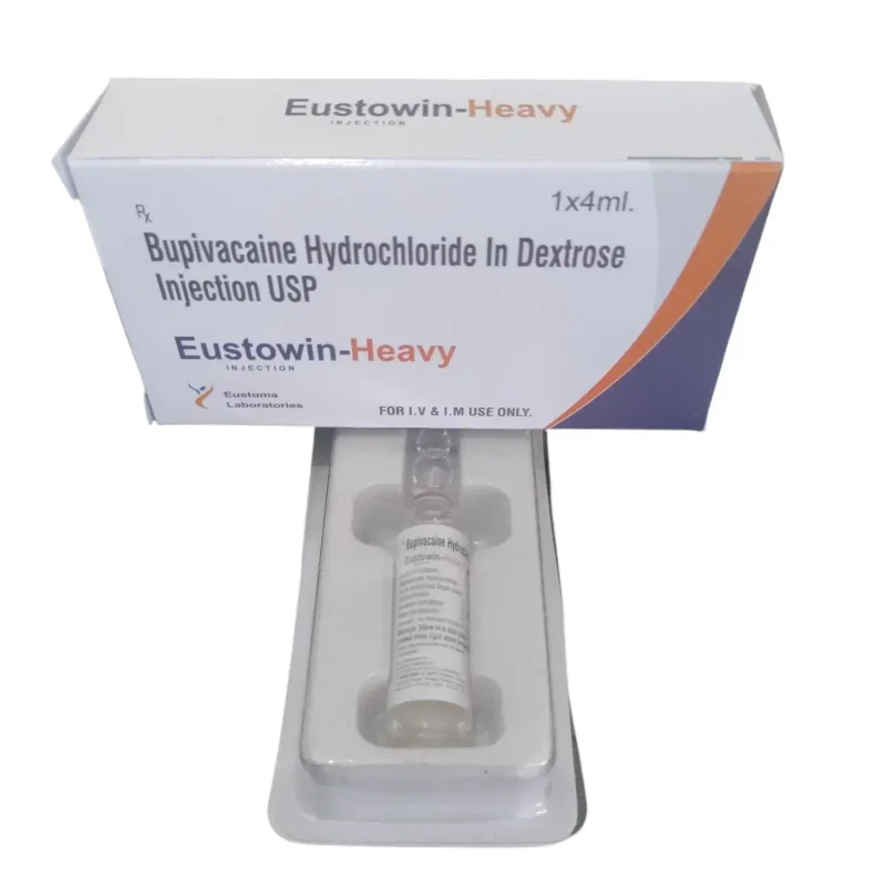 Bupivacaine Hydrochloride in Dextrose Injection 4ml - Healthcare & Medical by Eustoma Laboratories Pvt. Ltd.