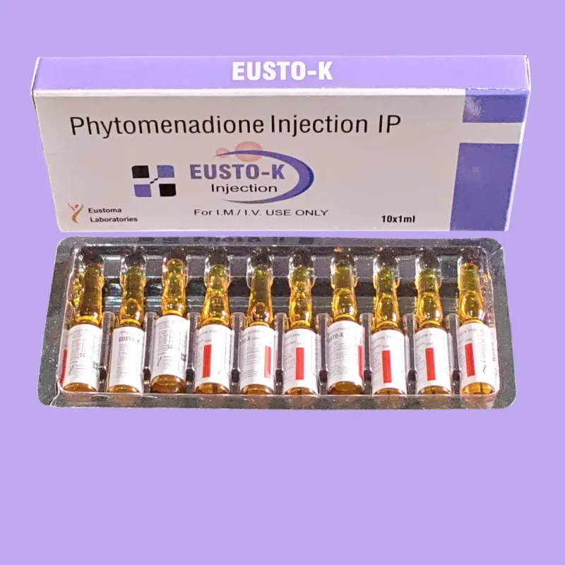 Phytomenadione 10 Mg Injection - Healthcare & Medical by Eustoma Laboratories Pvt. Ltd.
