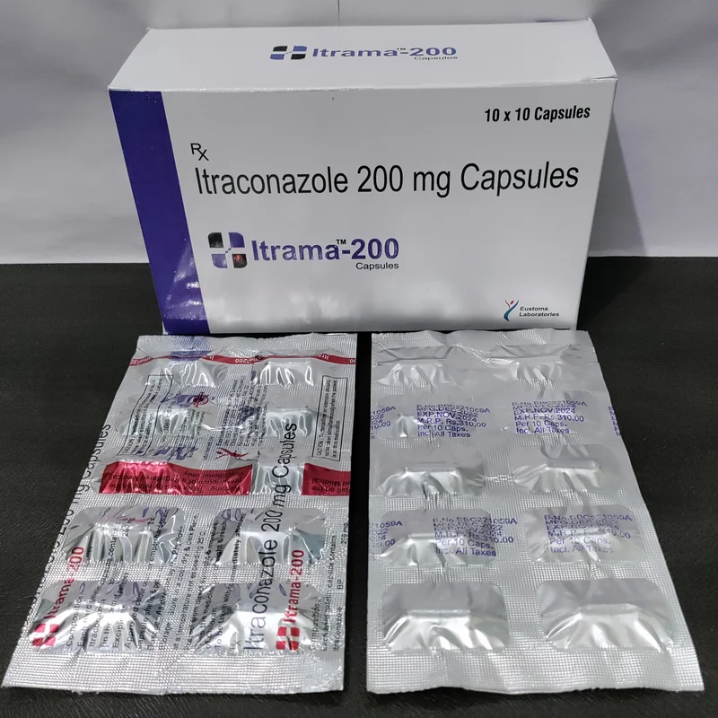 Itraconazole 200mg Capsules - Healthcare & Medical by Eustoma Laboratories Pvt. Ltd.