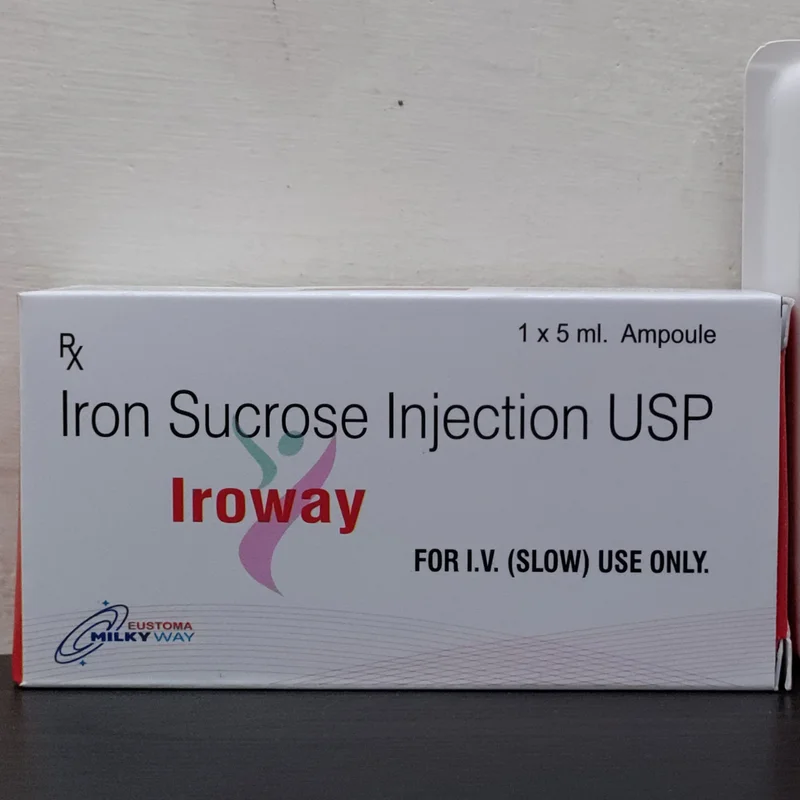 Iroway-5ml Injection (iron Sucrose Injection) - Healthcare & Medical by Eustoma Laboratories Pvt. Ltd.